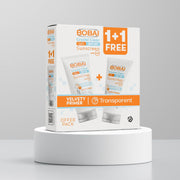 جل شمس بوباي كريستال كلير شفاف SPF50+ 60 مل، عرض ترويجي: اشترِ واحدًا واحصل على واحد مجاني.