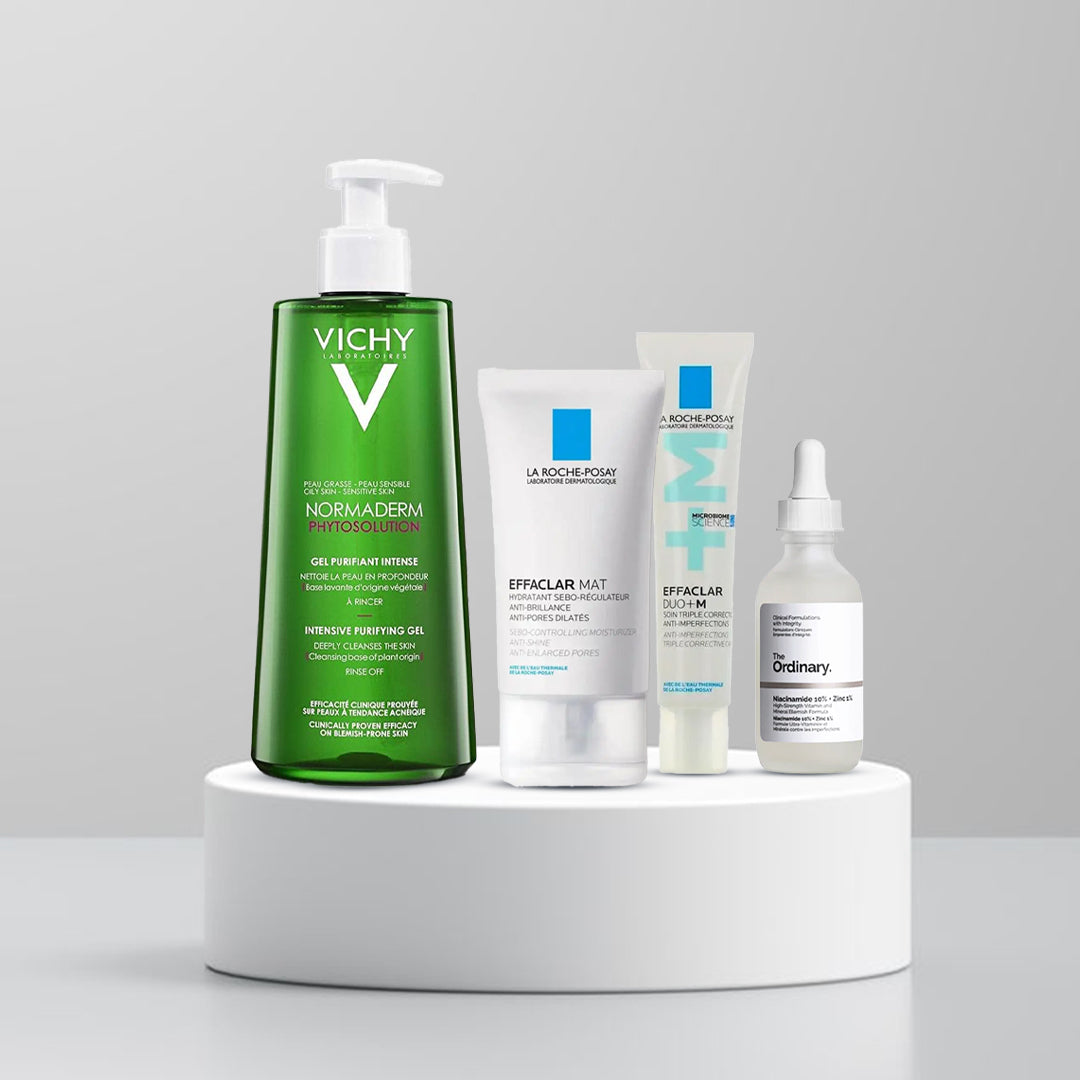 Oily Skin Acne Control Routine