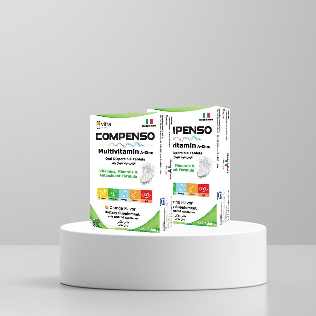 Compenso Multivitamin Oral Dispersible  (2 Packs) – 30 Tablets