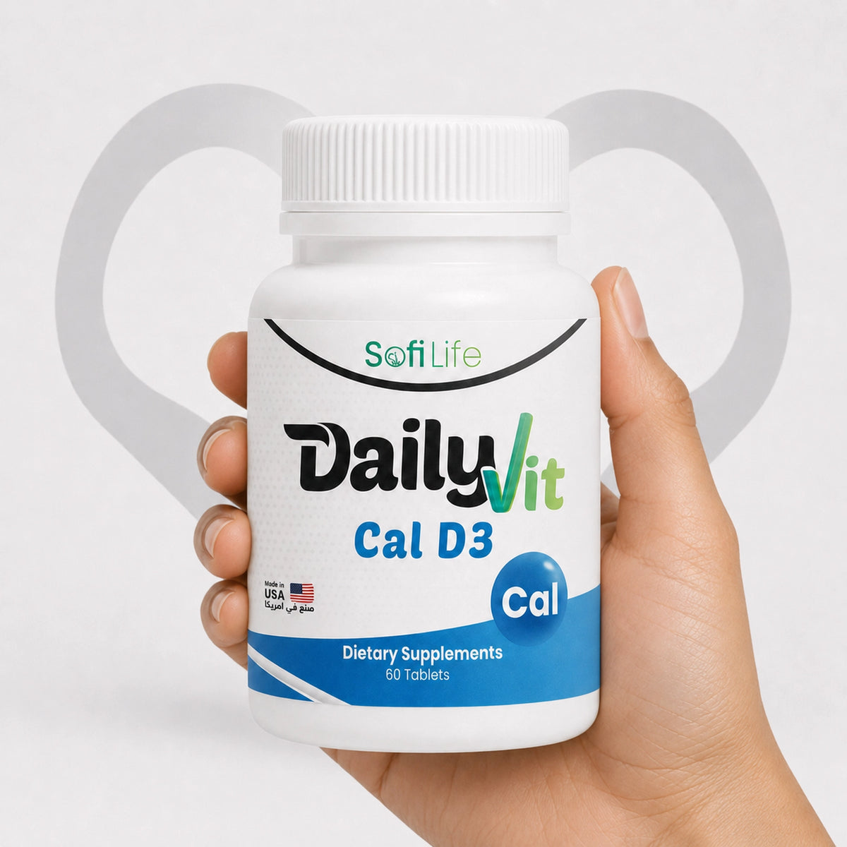 SofiLife Dailyvit Cal D3 (60 Tablets)