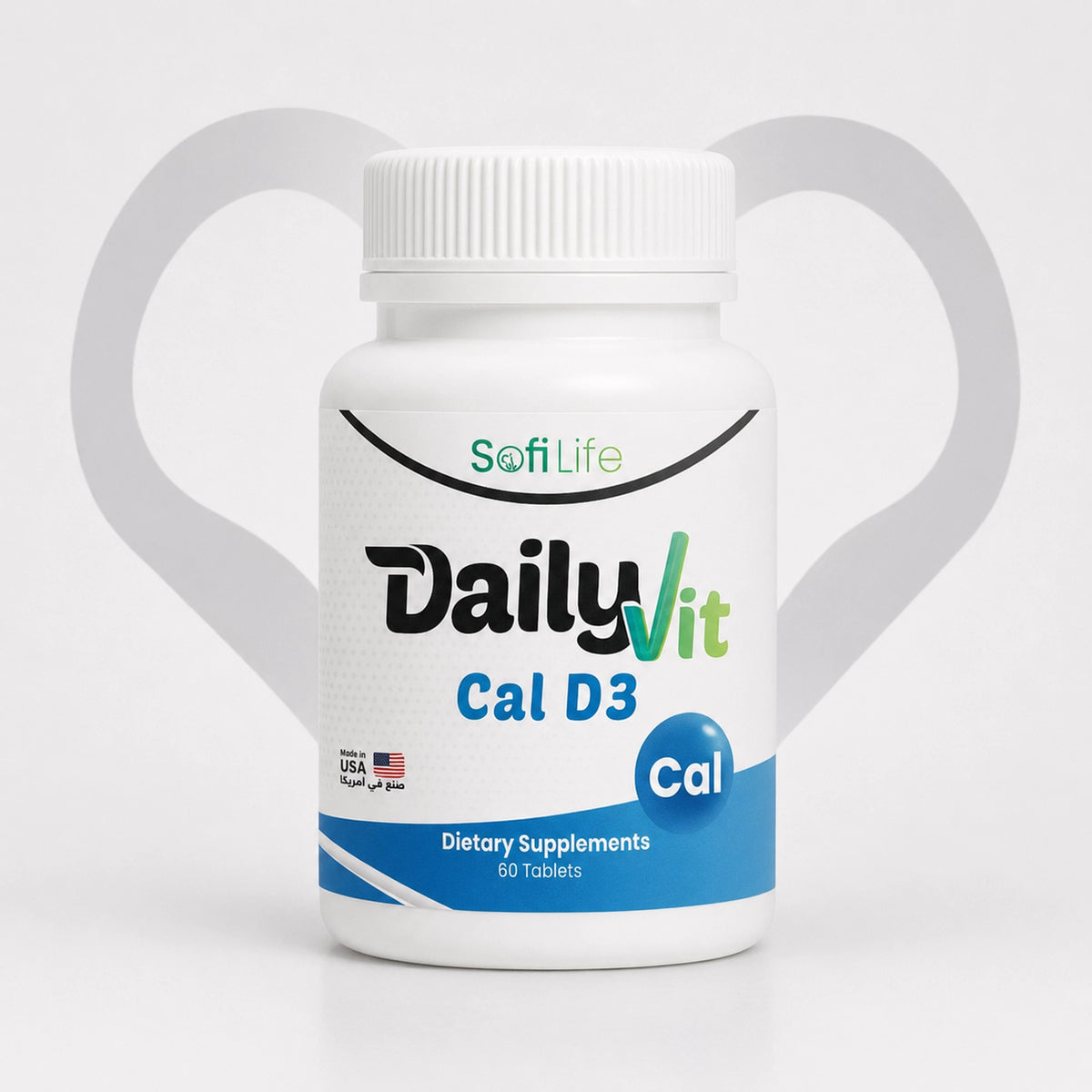 SofiLife Dailyvit Cal D3 (60 Tablets)