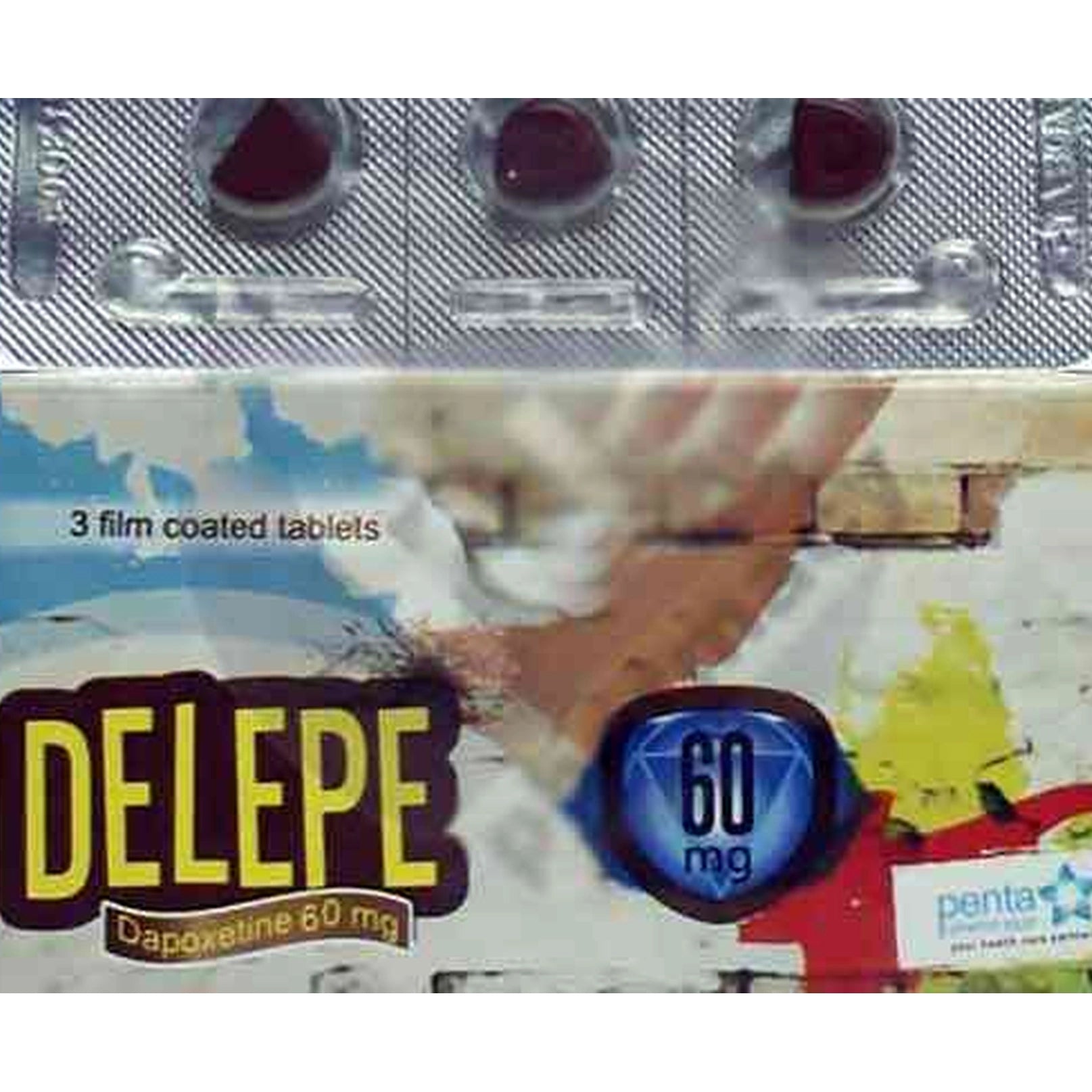 Delepe 60 mg – 3Tablets