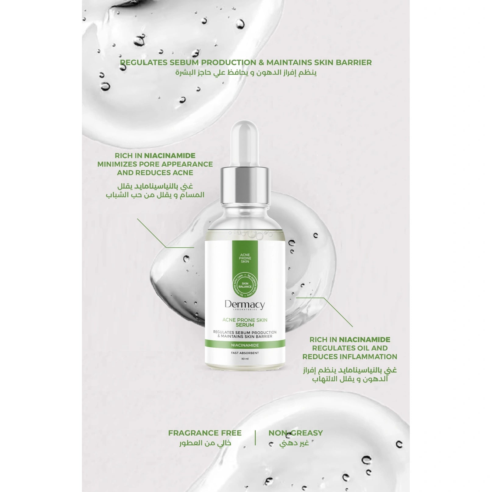 Dermacy Acne Prone Skin Serum 30ml