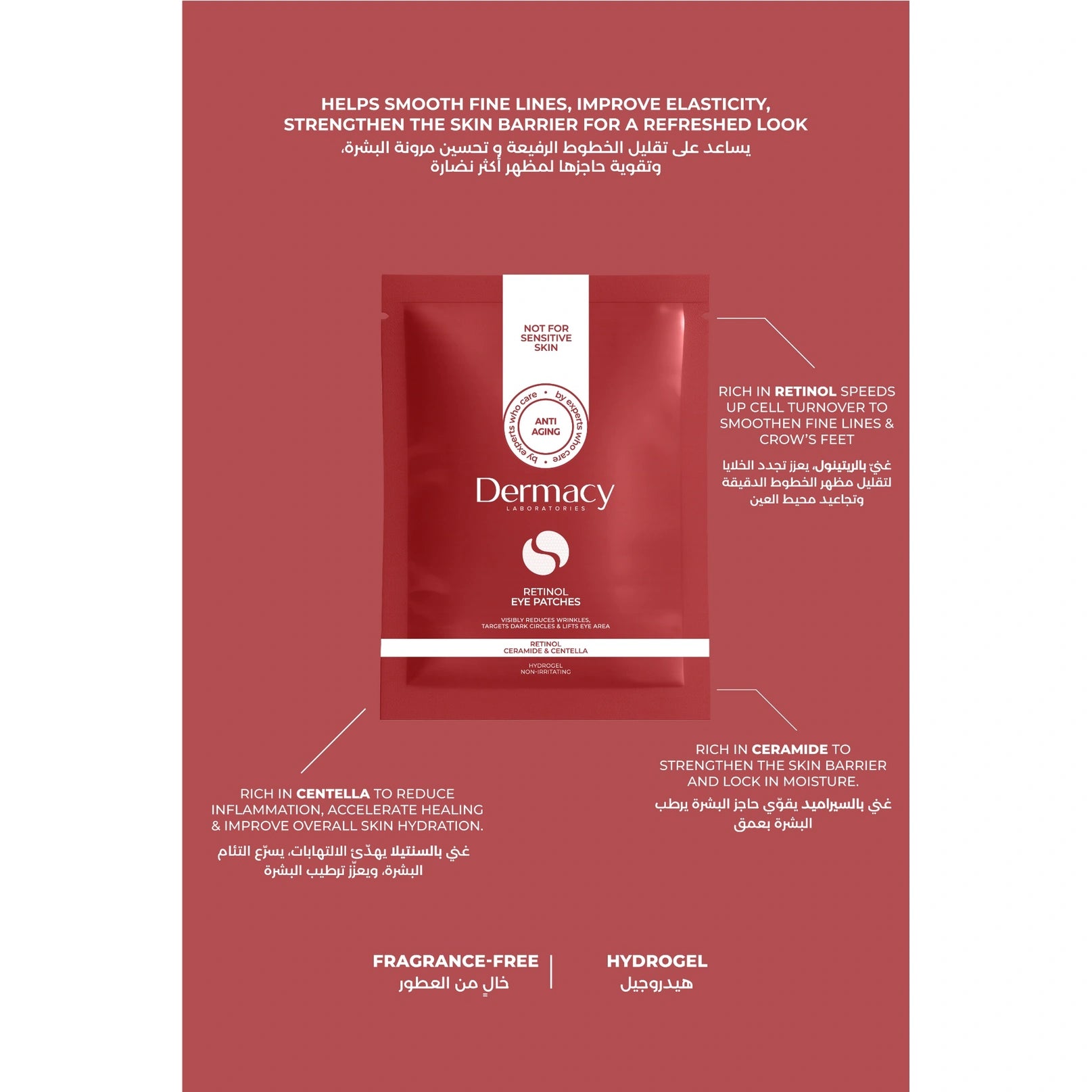 Dermacy Retinol Eye Patches