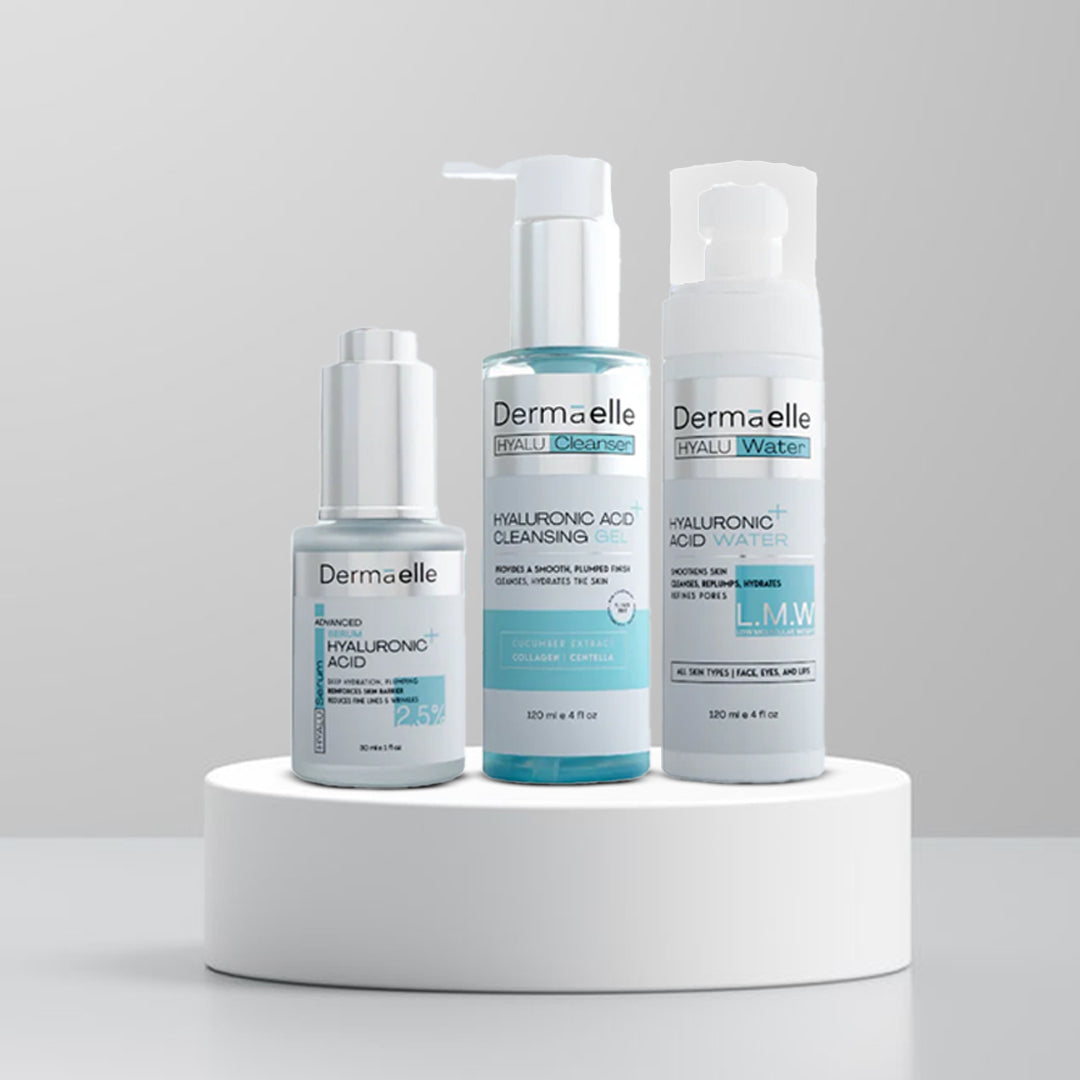 Dermaelle Advanc Hyaluron Acid Serum Kit 3 Step