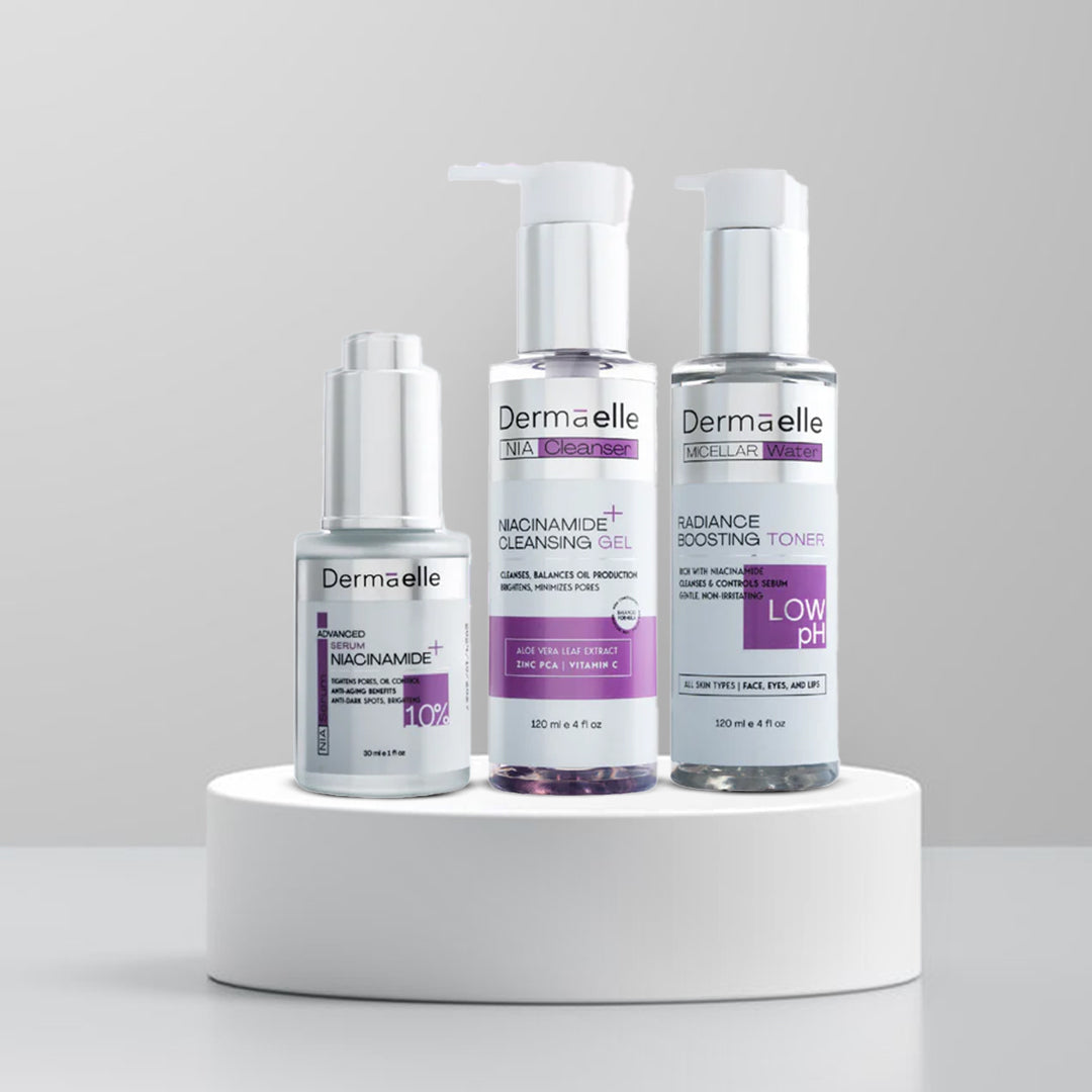 Dermaelle Advanc Niacinamide Serum Kit 3 Step