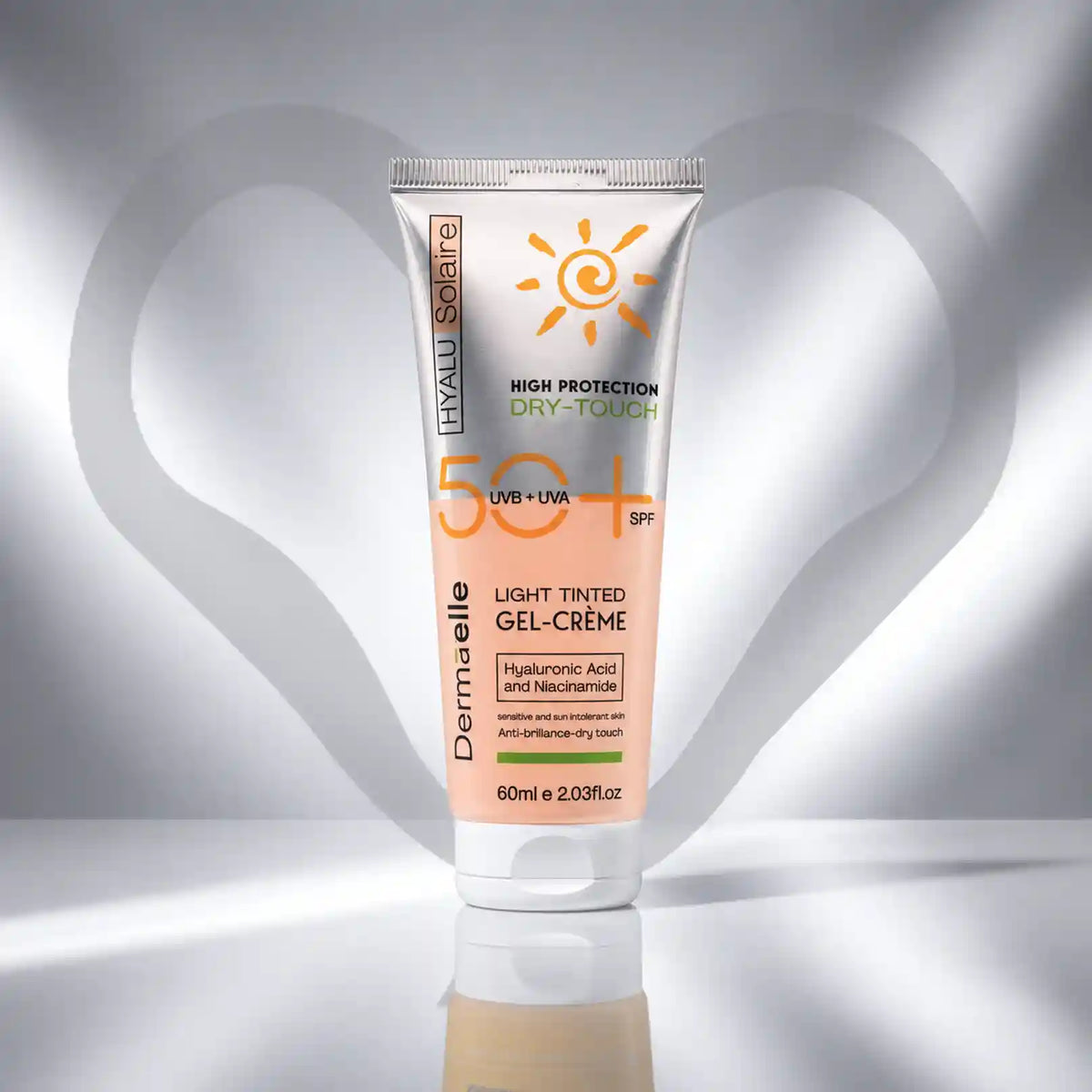 Dermaelle Solaire SPF50 Light Tint Gel Cream 60ml