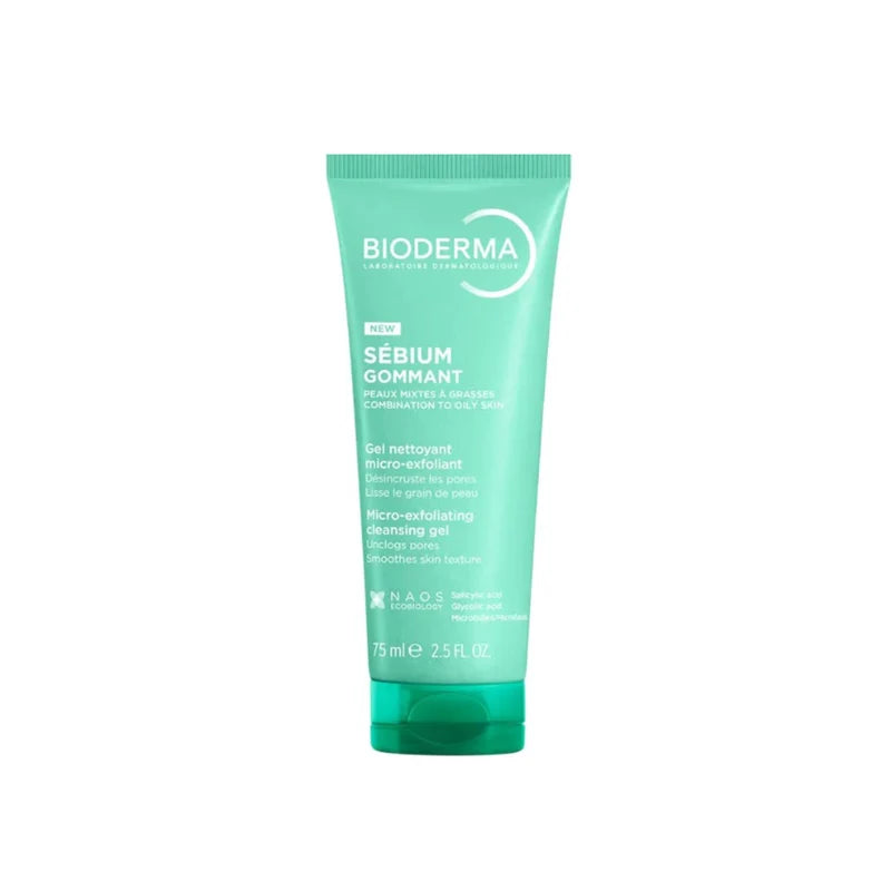 Bioderma Sébium Gommant Micro-Exfoliating Cleansing Gel 75ml
