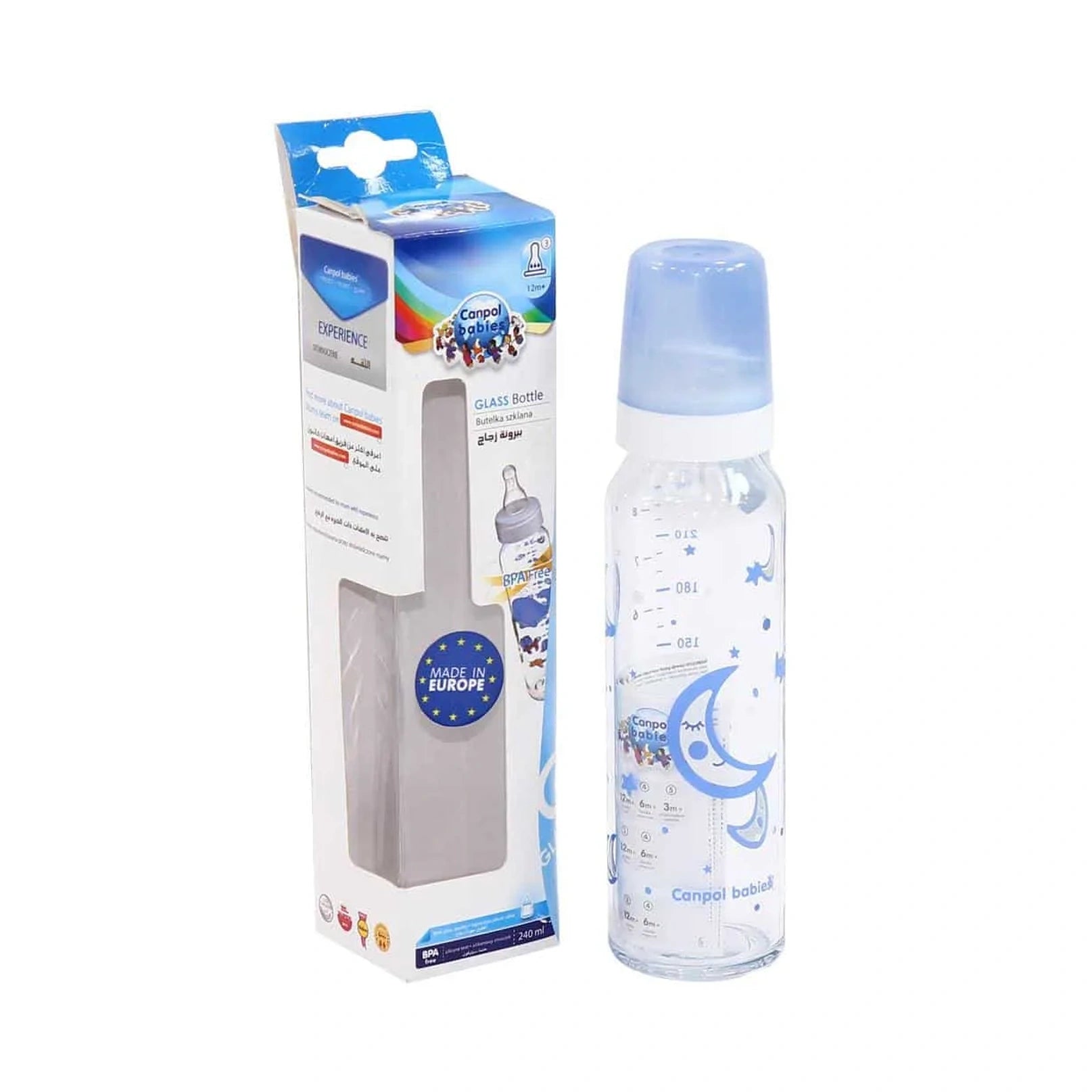 Canpol Glass Bottle  240ml