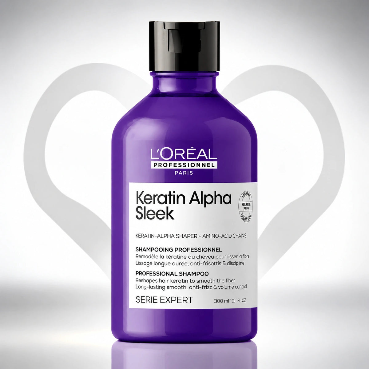 L'Oréal Professionnel Keratin Alpha Sleek Shampoo 300ml