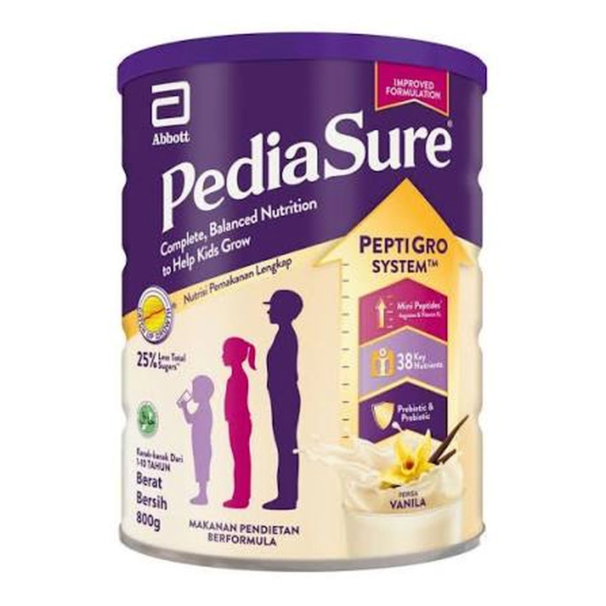 PEDIASURE COMPLETE MILK 400G Vanilla Flavor
