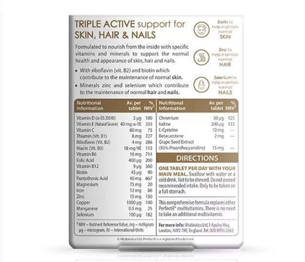 PERFECTIL ORIGINAL SKIN HAIR NAILS 30 TAB