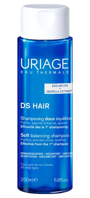 Uriage DS Hair Soft Balancing Shampoo 200ml