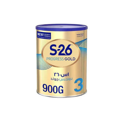 S - 26 GOLD PROGRESS 3 MILK POWDER 900 GM