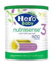 HERO ( 3 ) NUTRA SENSE  MILK  400 GM