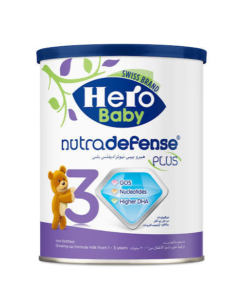HERO (3 ) NUTRA DEFENSE PLUS  MILK  400 GM