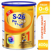 S - 26 PRO GOLD MILK POWDER 400 GM (1) رقم