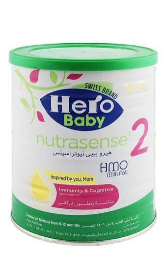 HERO ( 2 ) NUTRA SENSE  MILK  400 GM