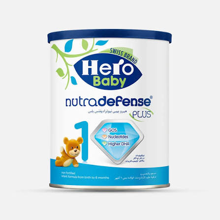 HERO ( 1 ) NUTRA DEFENSE PLUS MILK  400 GM