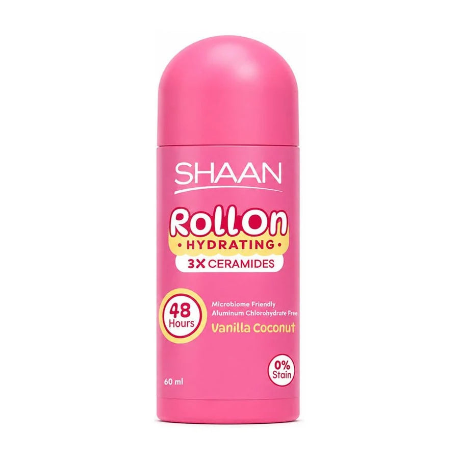 Shaan Vanilla Coconut Hydrating Antiperspirant Roll On - 60ml