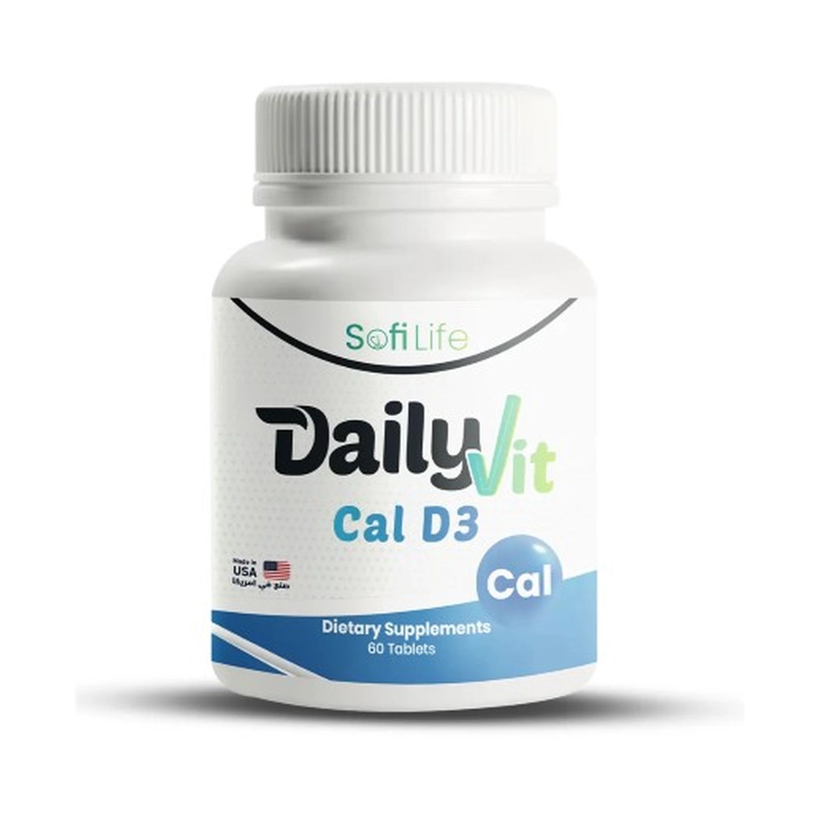 SofiLife Dailyvit Cal D3 (60 Tablets)