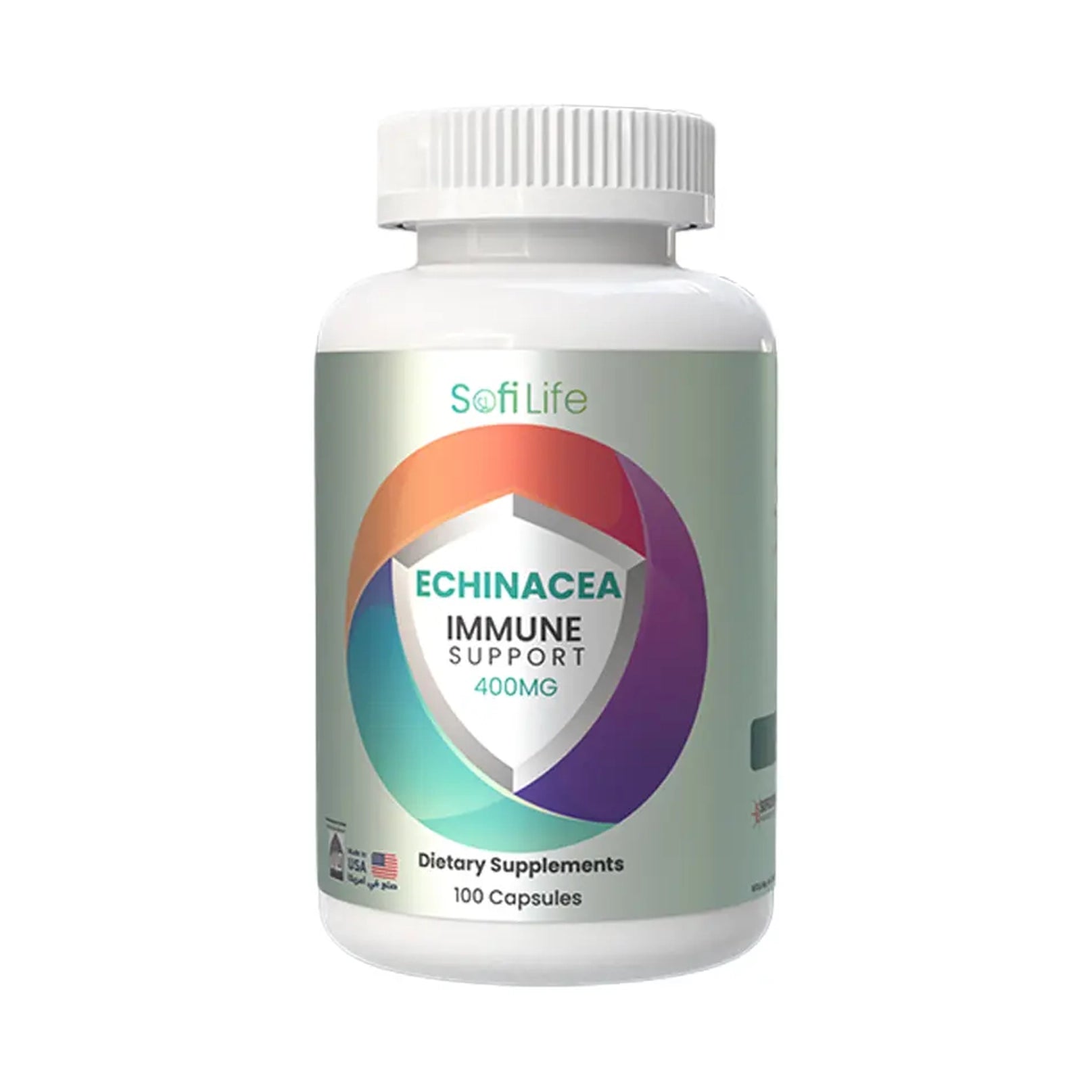 SofiLife Immuno Boost Echinacea 400mg (100 Capsules)