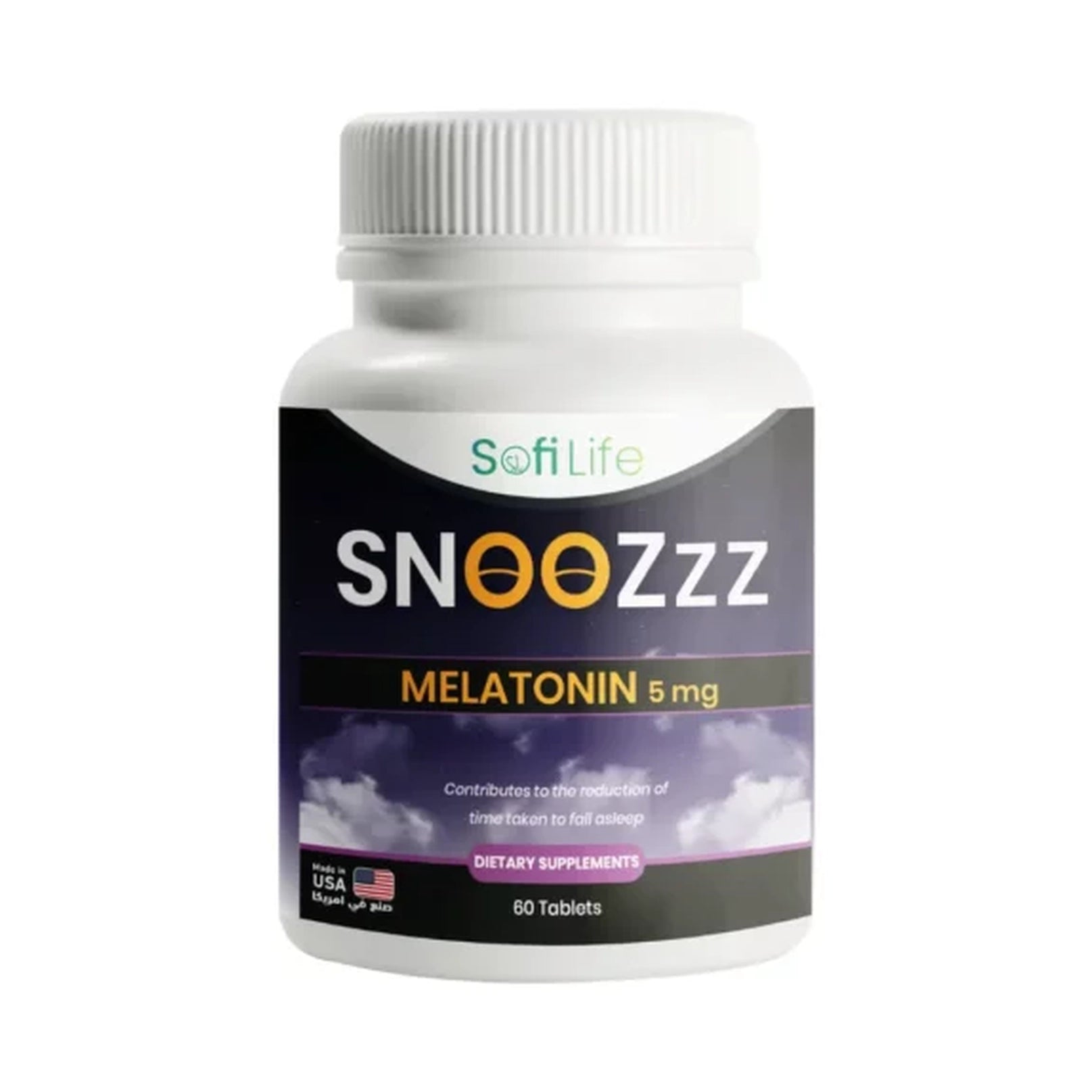 SofiLife Snoozzz Melatonin 5mg (60 Tablets)