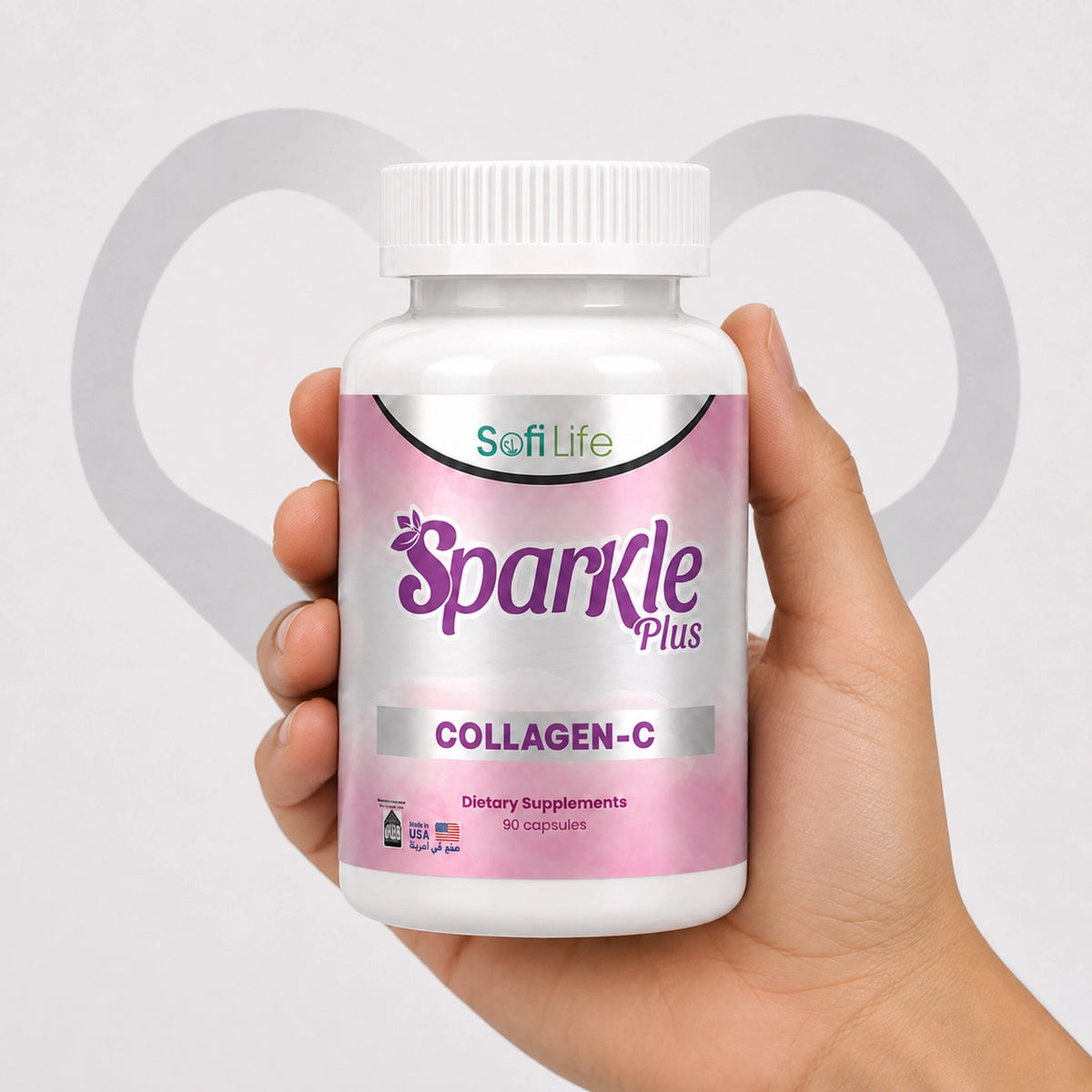 SofiLife Sparkle Plus Collagen-C (90 Capsules)