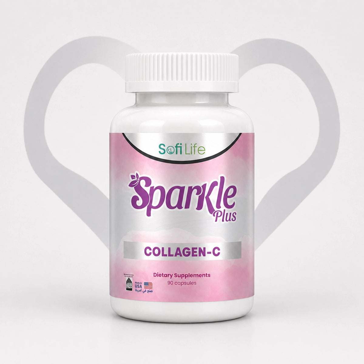 SofiLife Sparkle Plus Collagen-C (90 Capsules)