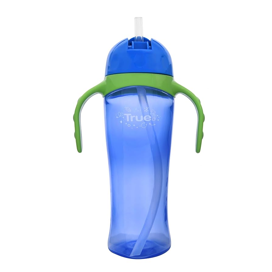 TRUE GOLD SPORTS CUP WITH STRAW 330ML