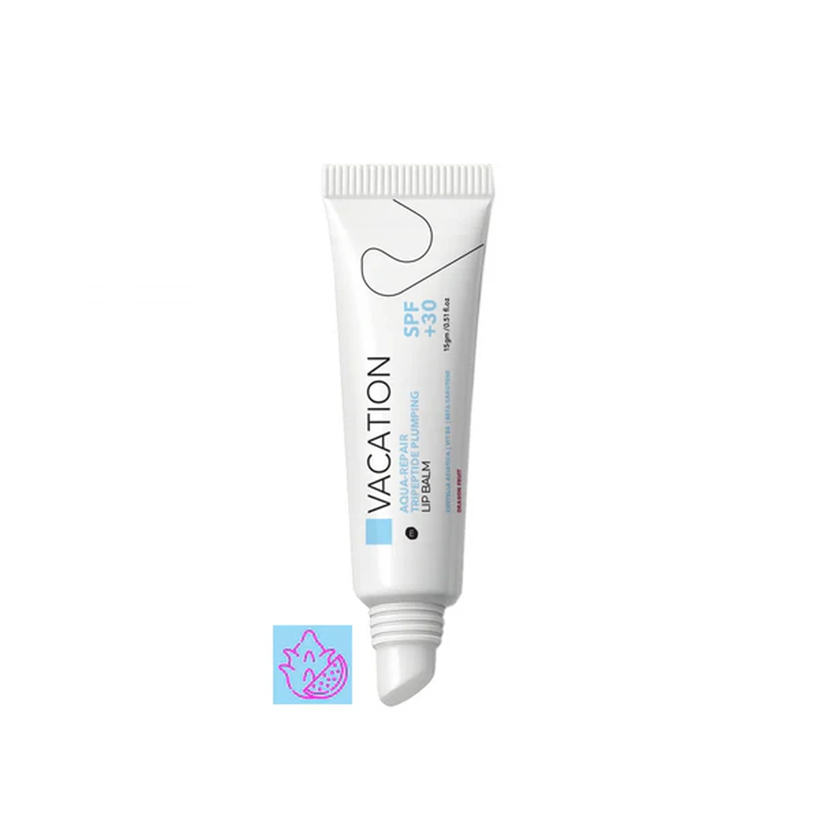 VACATION AQUA REPAIR LIP BALM DRAGON FRUIT SPF+30 15GM