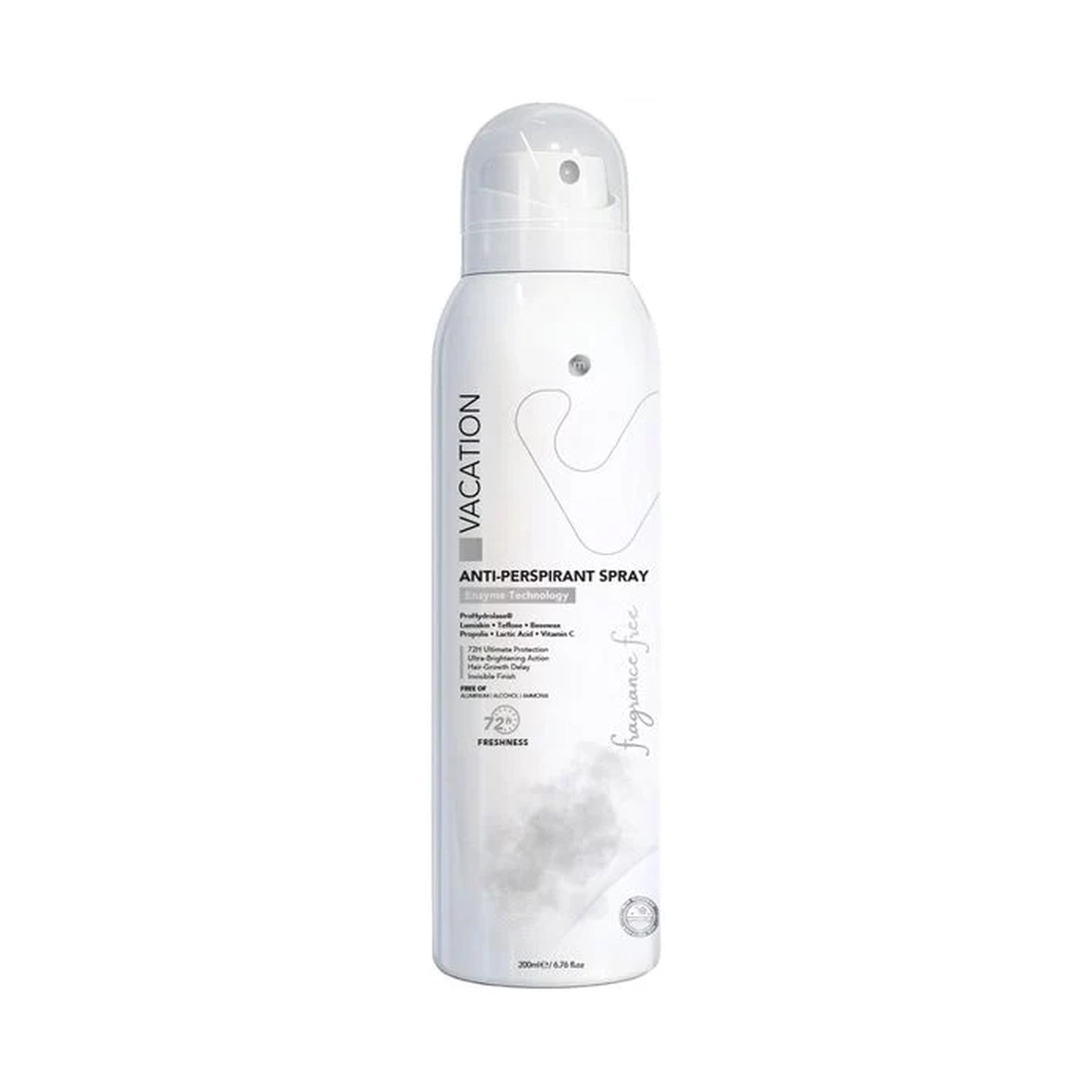 Vacation Brightening Deodorant Spray Fragrance Free 200ml