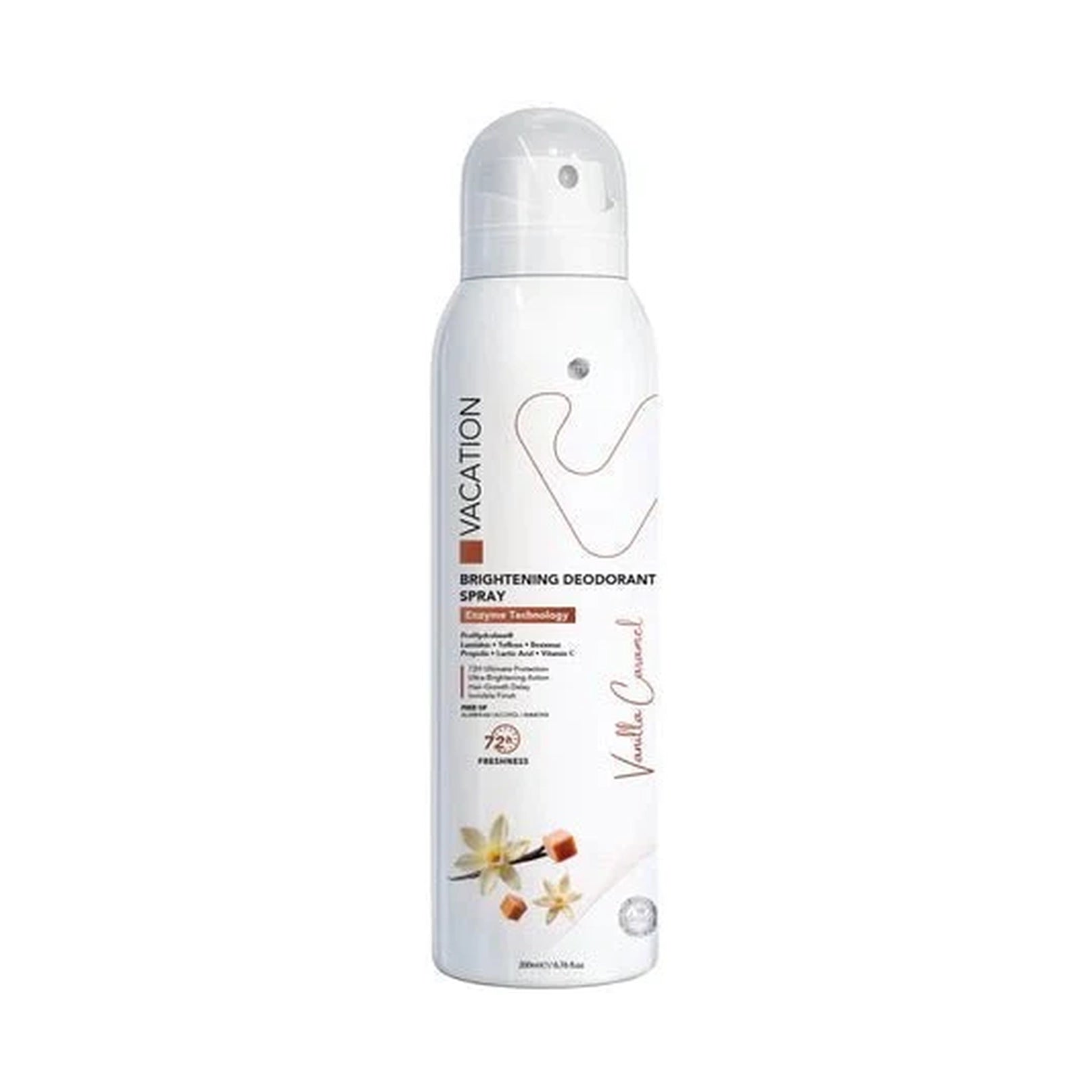Vacation Brightening Deodorant Spray Vanilla Caramel 200ml