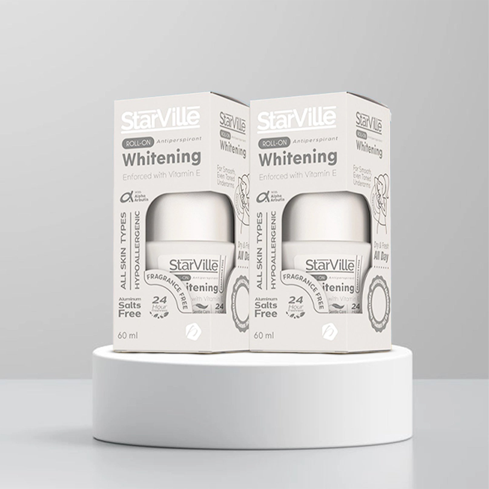 STARVILLE ROLL ON 60ML FREGRANC FREE PROMOBACK